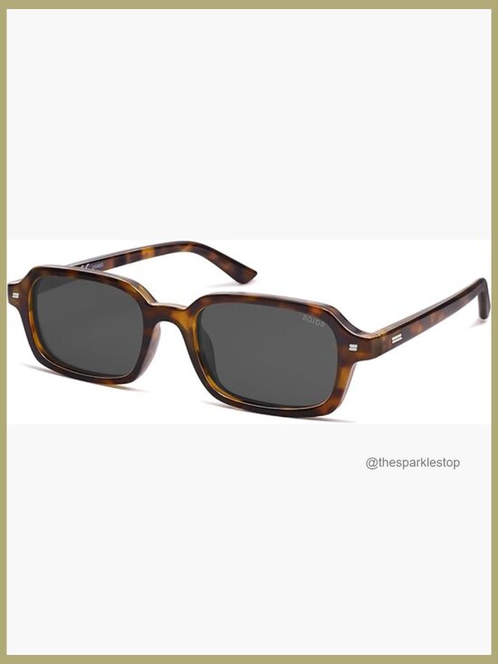 Trendy Rectangle Polarized Sunglasses Unisex main image 5